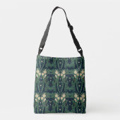 Walter Crane "Francesca" Botanisch Crossbody Tas (Achterkant)