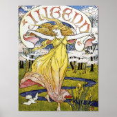 Walter Crane "Jugend" Art Nouveau Poster (Voorkant)