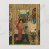 Walter Crane - Liefdesaltaar Briefkaart (Voorkant)