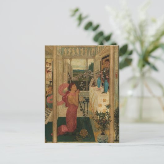 Walter Crane - Liefdesaltaar Briefkaart (Staand voorkant)