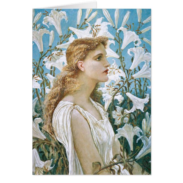Walter Crane: Lilies (Voorkant)