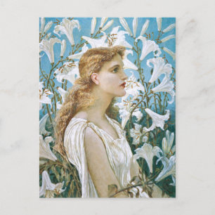 Walter Crane: Lilies Briefkaart