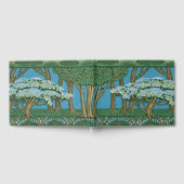 Walter Crane May Tree Wallpaper Green Blue Gastenboek (Volledig)