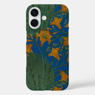 Walter Crane Oude Daglelie Bloempatroon iPhone 16 Hoesje
