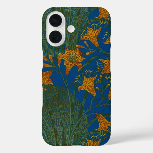 Walter Crane Oude Daglelie Bloempatroon Case-Mate iPhone Case (Achterkant)