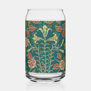 Walter Crane Oude lelie en roos bloemmotief Blikvorm Glas