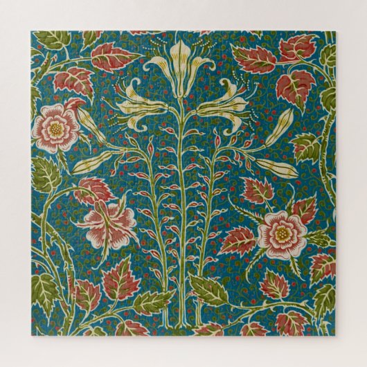 Walter Crane Oude Lelie en Roos Bloemstuk Legpuzzel (Verticaal)