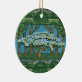Walter Crane Oude Meiboom Bos Behangselpapier Keramisch Ornament (Rechts)