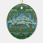 Walter Crane Oude Meiboom Bos Behangselpapier Keramisch Ornament (Links)