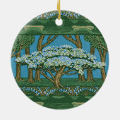 Walter Crane Oude Meiboom Bos Behangselpapier Keramisch Ornament (Achterkant)