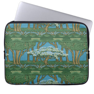 Walter Crane Oude Meiboom Bos Behangselpapier Laptop Sleeve