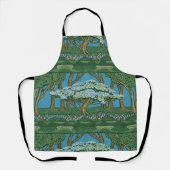 Walter Crane Oude Meiboom Bos Behangselpapier Schort (Voorkant)