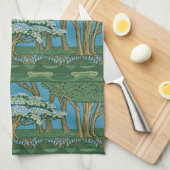 Walter Crane Oude Meiboom Bos Behangselpapier Theedoek (Quarter Fold)