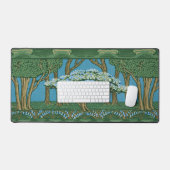 Walter Crane Oude Meiboom Bos Wallpaper Bureaumat (Keyboard & Muis)