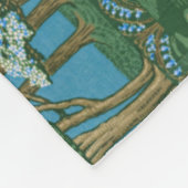 Walter Crane Oude Meiboom Bos Wallpaper Fleece Deken (Hoek)