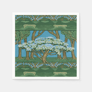 Walter Crane Oude Meiboom Bos Wallpaper Servet