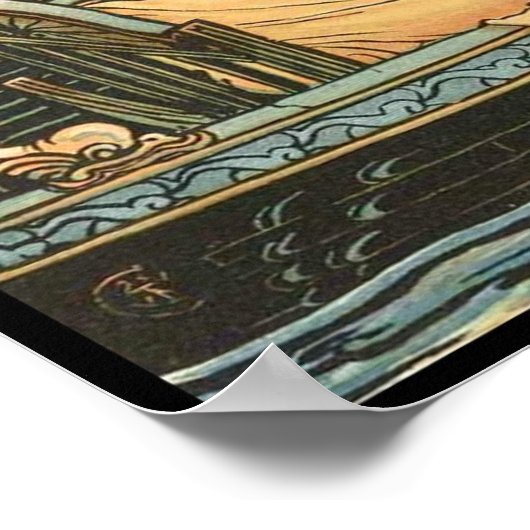 Walter Crane - Princess Belle-Etoile 2 Poster (Hoek)