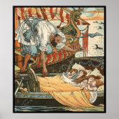 Walter Crane - Princess Belle-Etoile 2 Poster (Voorkant)