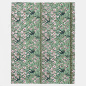 Walter Crane Sluwaluwen en Amandelen Fleece Deken (Voorkant)