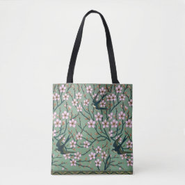 Walter Crane Sluwaluwen en Amandelen Tote Bag