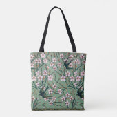 Walter Crane Sluwaluwen en Amandelen Tote Bag (Achterkant)