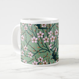 Walter Crane - Swallows and Almond Blossoms Mug Grote Koffiekop