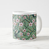 Walter Crane - Swallows and Almond Blossoms Mug Grote Koffiekop (Voorkant rechts)