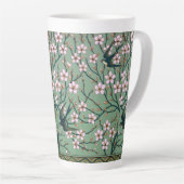 Walter Crane - Swallows and Almond Blossoms Mug Latte Mok (Rechterhoek)