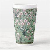 Walter Crane - Swallows and Almond Blossoms Mug Latte Mok (Voorkant)