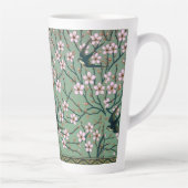 Walter Crane - Swallows and Almond Blossoms Mug Latte Mok (Rechts)