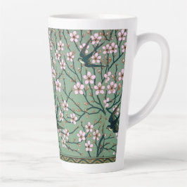 Walter Crane - Swallows and Almond Blossoms Mug Latte Mok