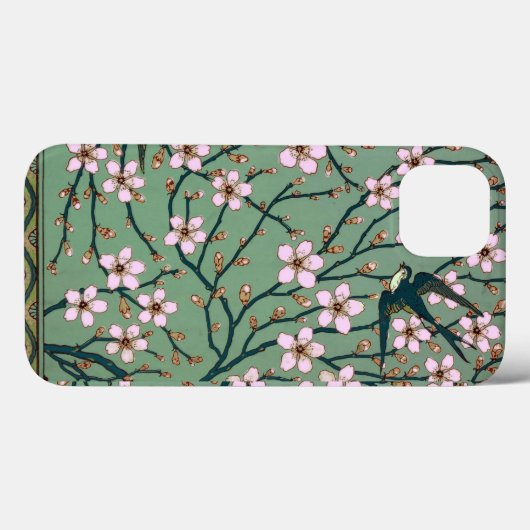 Walter Crane Swallows and Almonds Case-Mate iPhone Case (Achterkant (horizontaal))