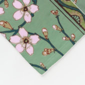 Walter Crane Swallows and Almonds Fleece Deken (Hoek)