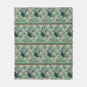 Walter Crane Swallows and Almonds Fleece Deken (Voorkant)