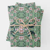 Walter Crane Swallows and Almonds Inpakpapier Vel (In situ)