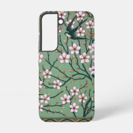 Walter Crane Swallows and Almonds Samsung Galaxy Hoesje