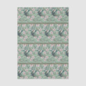 Walter Crane Swallows and Almonds Tissuepapier (Voorkant)