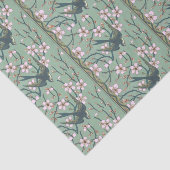 Walter Crane Swallows and Almonds Tissuepapier (Detail)