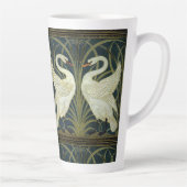 Walter Crane Swan & Rush and Iris Victorian  Latte Mok (Rechts)