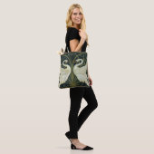 Walter Crane Swan & Rush and Iris Victorian  Tote Bag (Op model)