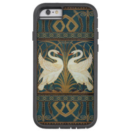Walter Crane Swan, Rush en Iris Art Nouveau iPhone 13 Hoesje