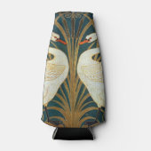 Walter Crane Swan, Rush en Iris Art Nouveau Flesjeskoeler (Voorkant)