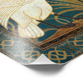 Walter Crane Swan, Rush en Iris Art Nouveau Foto Afdruk (Hoek)