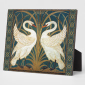 Walter Crane Swan, Rush en Iris Art Nouveau Fotoplaat (Zijkant)
