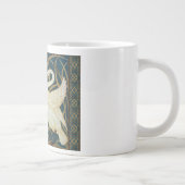 Walter Crane Swan, Rush en Iris Art Nouveau Grote Koffiekop (Rechts)