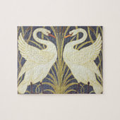 Walter Crane Swan, Rush en Iris Art Nouveau Legpuzzel (Horizontaal)