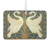 Walter Crane Swan, Rush en Iris Art Nouveau Luchtverfrisser (Achterkant)