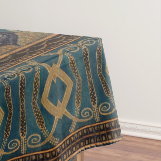 Walter Crane Swan, Rush en Iris Art Nouveau Tafelkleed (Voorbeeld)