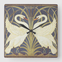 Walter Crane Swan, Rush en Iris Art Nouveau