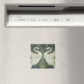 Walter Crane Swan Rush en Iris Magneet (Insitu (Vaatwasser))